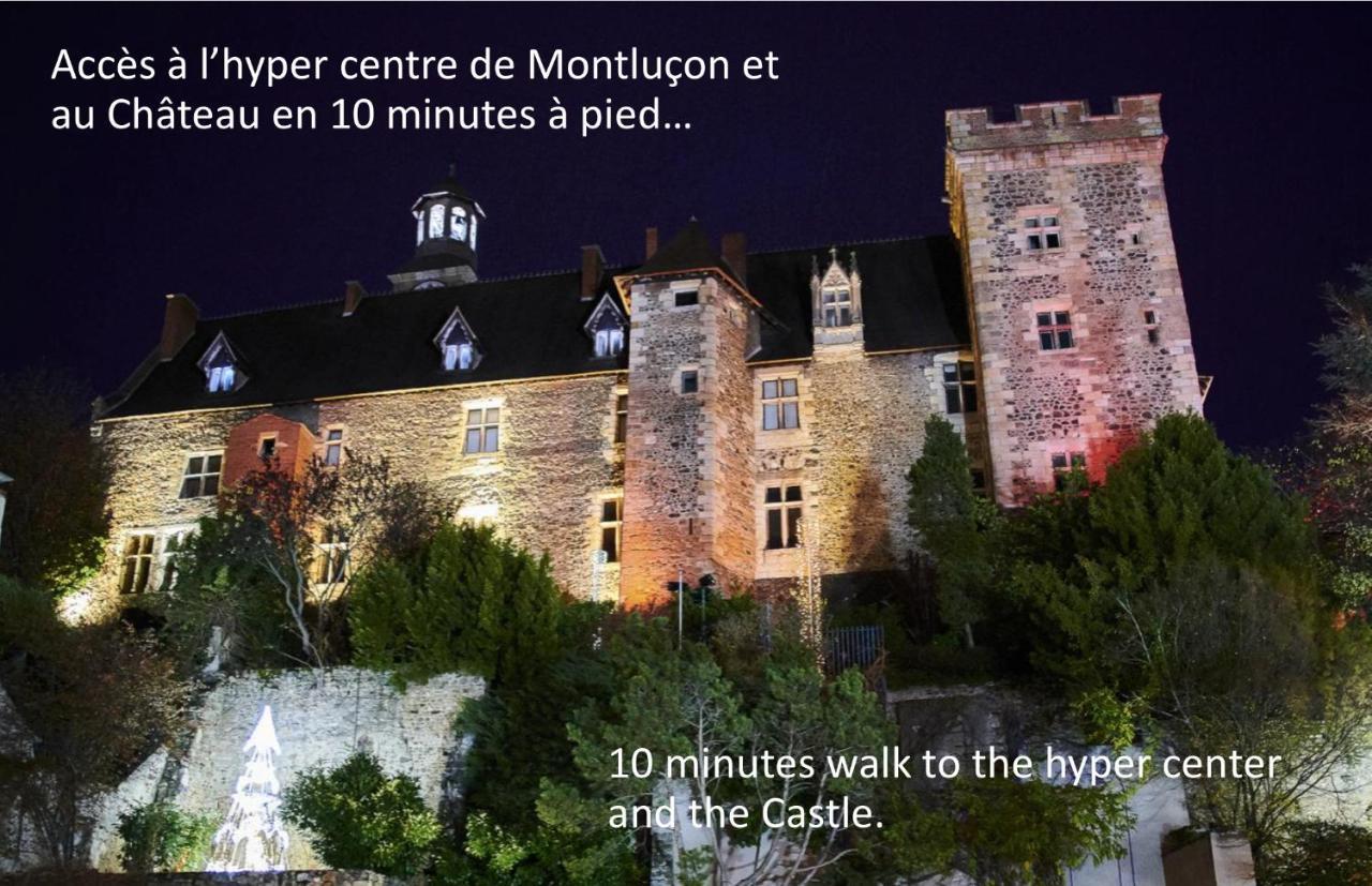 Le 44 - T2 Renove Moderne Et Confortable En Centre-Ville Montluçon Kültér fotó